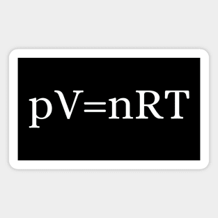 pV=nRT Ideal Gas Law Magnet